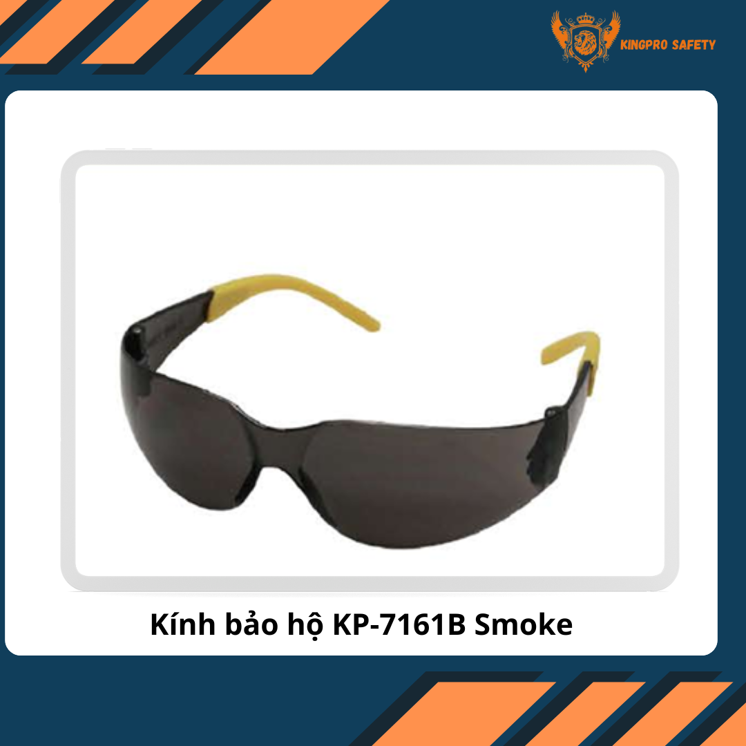 Kính Bảo Hộ Lao Động KP-7161B Smoke