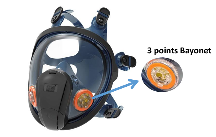 Mặt Nạ Phòng Độc KING PRO ProTech Respirator KP-PTR-3PB