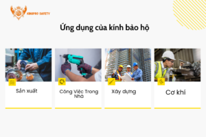 Ứng dụng của kính bảo hộ