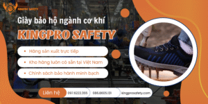 Mua giày bảo hộ đạt chuẩn cho ngành cơ khí tại Bình Dương