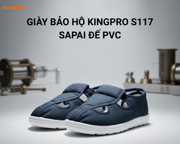 Giày bảo hộ KingPro S117 SAPAI đế PVC