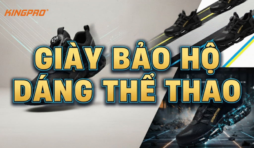 giày bảo hộ dáng thể thao